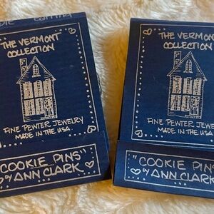 The Vermont Collection garden themed earrings & pin